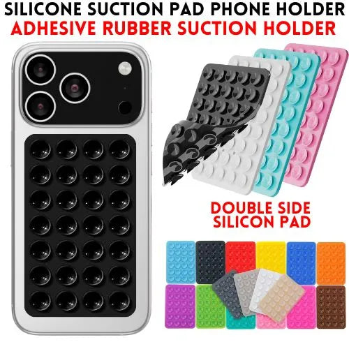 Double Side Silicone Suction Pad Phone Holder Self