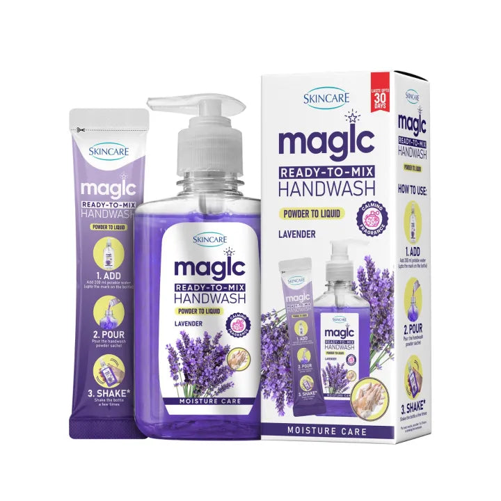 Magic Ready-to-Mix Hand Wash Powder to Liquid