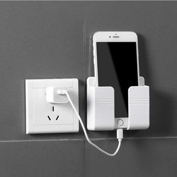 Wall Mounted Universal Mobile Phone Holder for Charging,